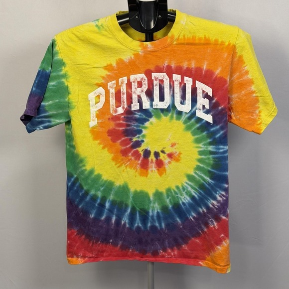 Port & Company Other - Purdue Boilermakers Shirt Mens Small Tie Dye NCAA‎ Football Port & Company